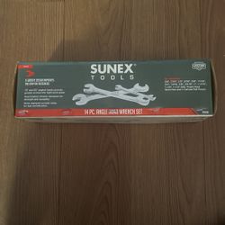 Sunex Tools 14pc Wrench Set 