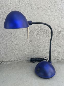 Blue Desk Lamp LIKE NEW
