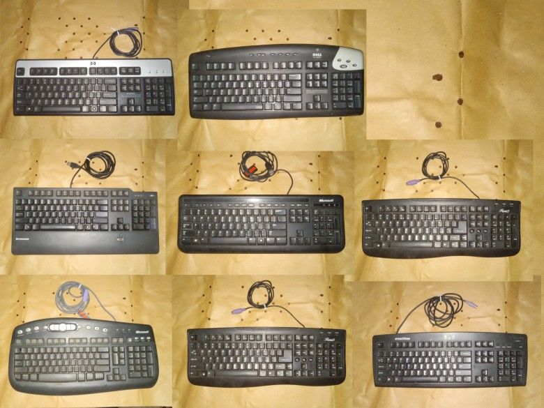 PC DESK COMPUTER KEYBOARDS