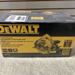 DeWalt 7-1/4” Lightweight Circular Saw DWE575