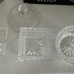 Crystal bowls / containers, If It’s Posted It’s Available. Only Msg When Ready To Pick Up