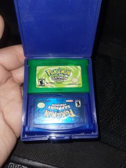 Pokemon Leaf green/Sapphire