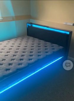 Queen Sized Mattress + Frame
