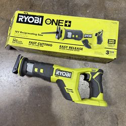 RYOBI ONE+ 18V Cordless Reciprocating Saw (Tool Only)  
