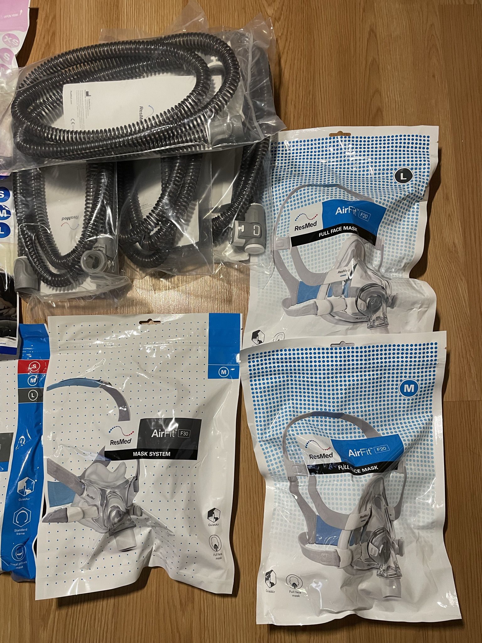 CPAP mask (F20, F30, F30i, N30, N30i, P30i, P10, Swift Fx, Dreamwear)