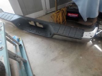 2007 - 2015  TOYOTA TUNDRA REAR BUMPER.