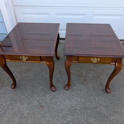 Gorgeous End Tables $60 For The Pair