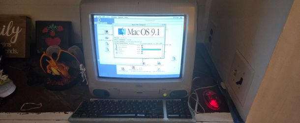 COMPLETE WORKING Apple iMac G3 BLUE 1998