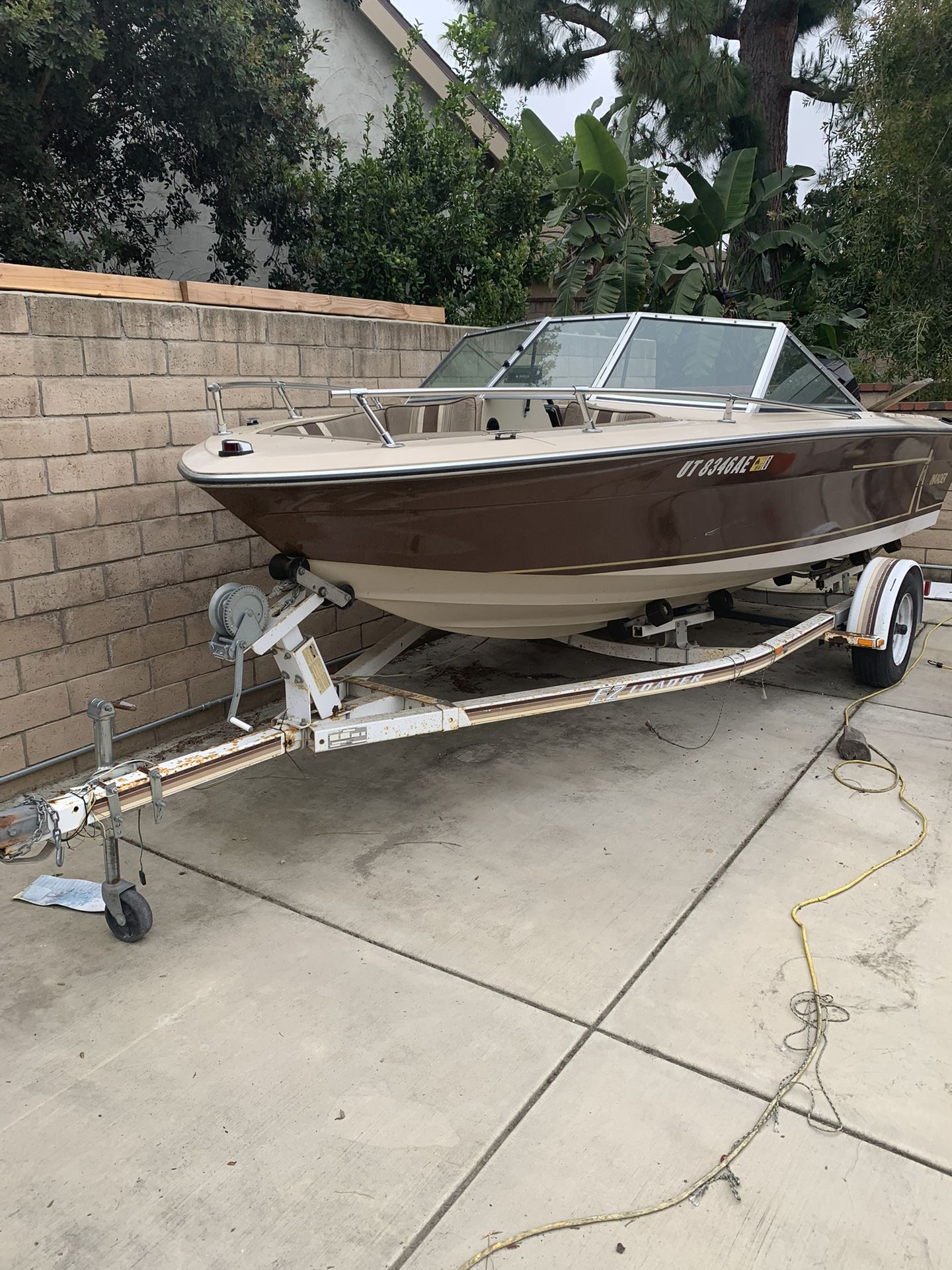 17 Foot Invader (for Parts) With 150 Mercury Outboard
