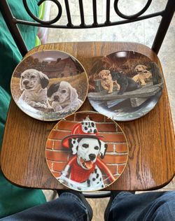 Collectible Dog Plates