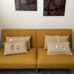 Mustard Yellow Sofa Bed