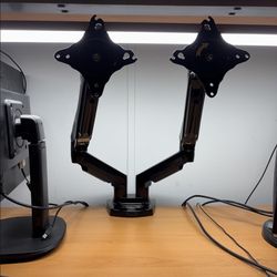 HUANUO Dual Monitor Arm – Gas-Spring, Fits 13–32” (Great Condition!)