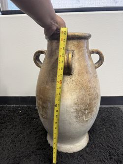Decorative tall vase