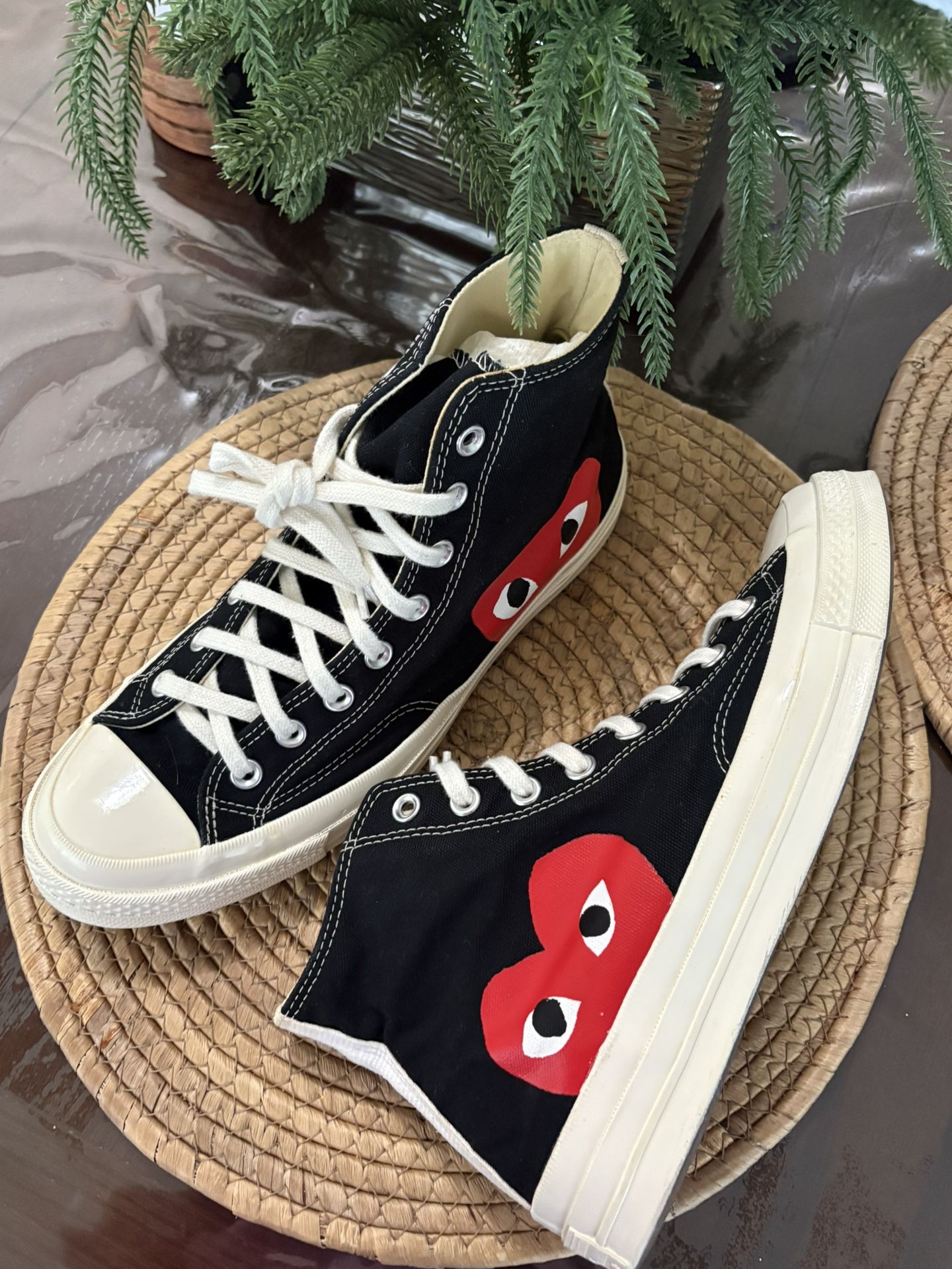 Commes Des Garcon - Converse - Red Heart (9 Men’s / 11 Women’s)