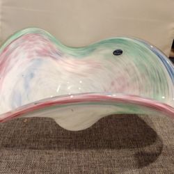 Vintage Murano Glass Dish