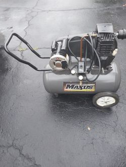 115 V Black  MAX  Compressor  made in  USA  ( Condition Good  )