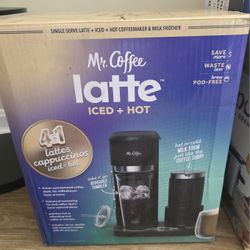 Mr Coffee Latte Iced + Hot Coffee Machine  4 In 1