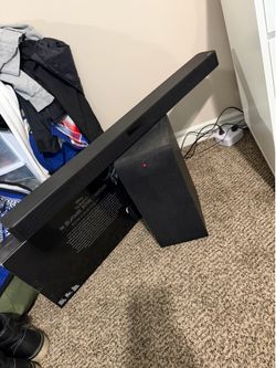 LG slay sounds bar and sub