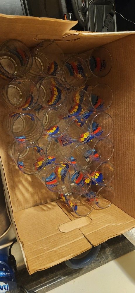 Diet Pepsi glass from 90s