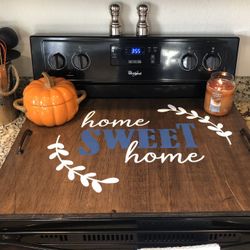 Custom stove top covers