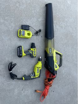 Ryobi items (Extention cord NOT included)