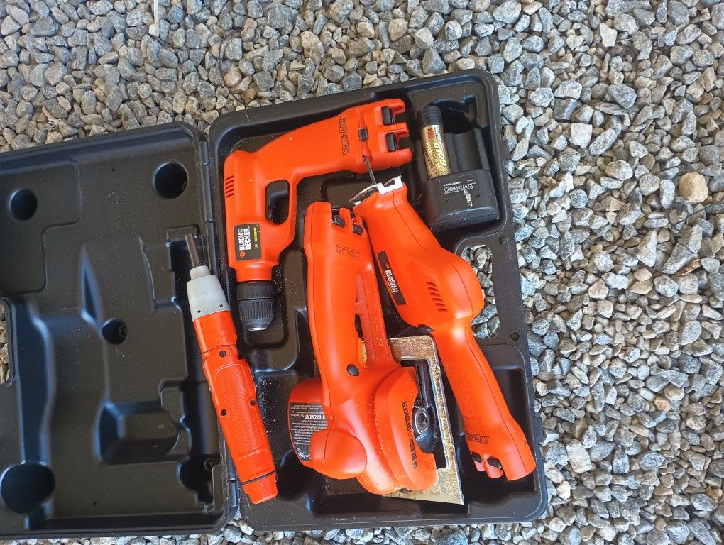 Battery Operated Five Piece Tool Set