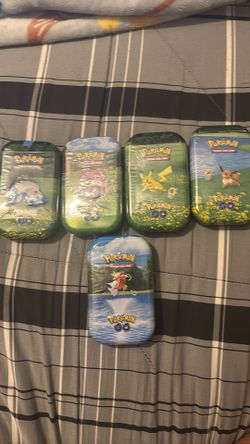 Pokemon go mini tin complete set