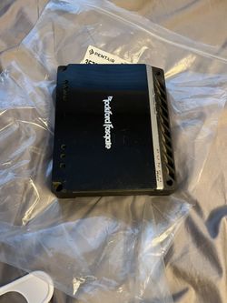 Rockford Fosgate Amp, And Speakers