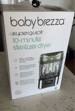 Brand new Baby Brezza SuperQuick Baby Bottle Sterilizer & Dryer.