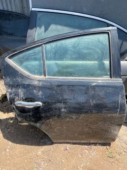 2017 Nissan Versa Rear Passenger Right Side Door
