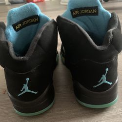 Aqua Jordan 5 - Size 7 in Mens
