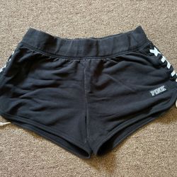 PINK lace Up Shorts 