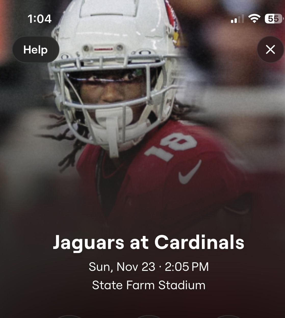 Two Cardinals Tickets 