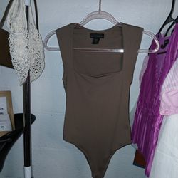 House Of Harlow Brown Bodysuit 