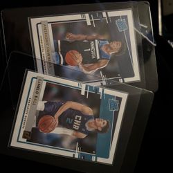 Anthony Edwards and LaMelo Ball Rookie Cards