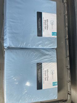 Mainstays Twin Microfiber Sheet Set – 2 Pack