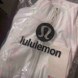 Brand new white lululemon size large 
