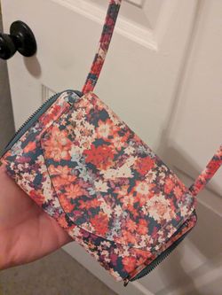 Floral purse wallet