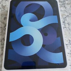 Apple iPad Air Sky Blue Ios 14.3 4th generation new I Also Sell Separately Apple Pencil 2nd & Magic Keyboard 