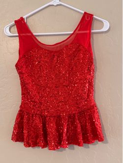 Balera Dance Costume Top, Small Adult