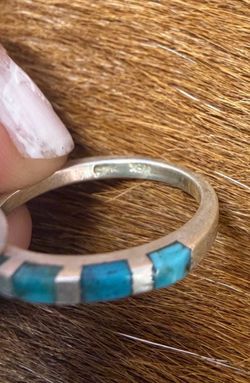 Turquoise stacker ring