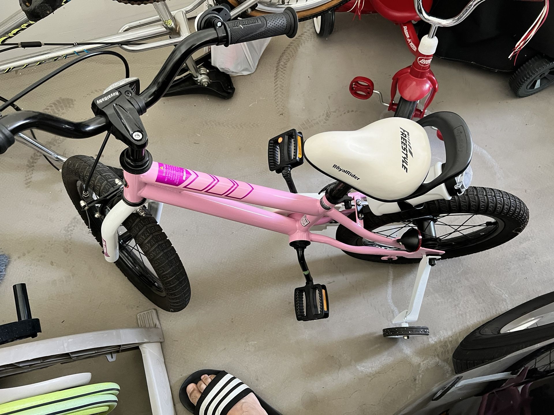 RoyalBaby Kids Bike EZ Freestyle Training Free Balance to Pedal Easy Learning Bicycle, 16 Inch