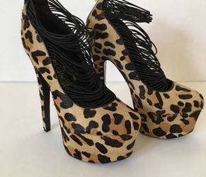 London Trash Platform Heels