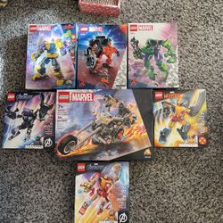 Lego Marvel Mech Sets 
