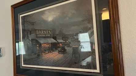 Jesse Barnes painting