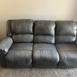 Electric couch coffee table set