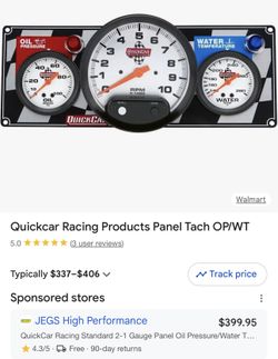 Quick car Gauges New