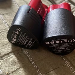 Two M2 Aftermarket Batteries For M2