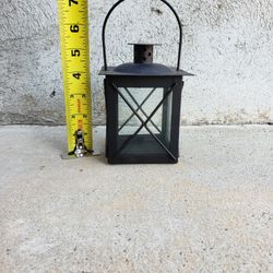 5 inch Black Metal Lanterns