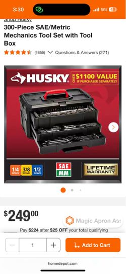 300 mechanical tool set